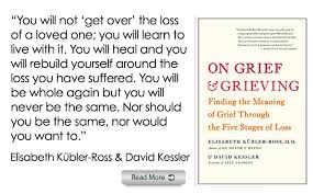 On Grief and Grieving: Finding by Kübler-Ross, Elisabeth