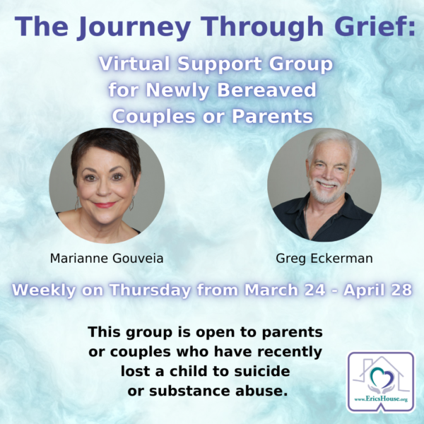 The Journey Through Grief: Support Group for Newly Bereaved Parents Who Have Lost a Child to Suicide or Substance Abuse